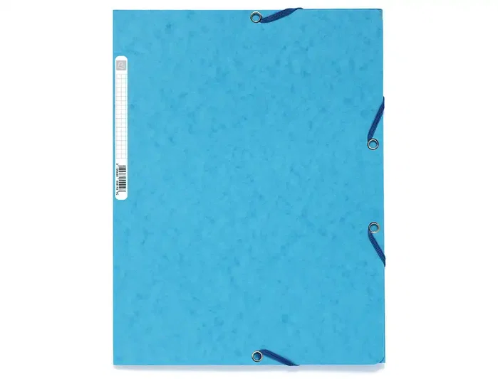 Exacompta Carpeta de cartón con tres solapas y gomas DIN A4 colores surtidos Exacompta Carpeta de cartón con tres solapas y gomas DIN A4 colores surtidos