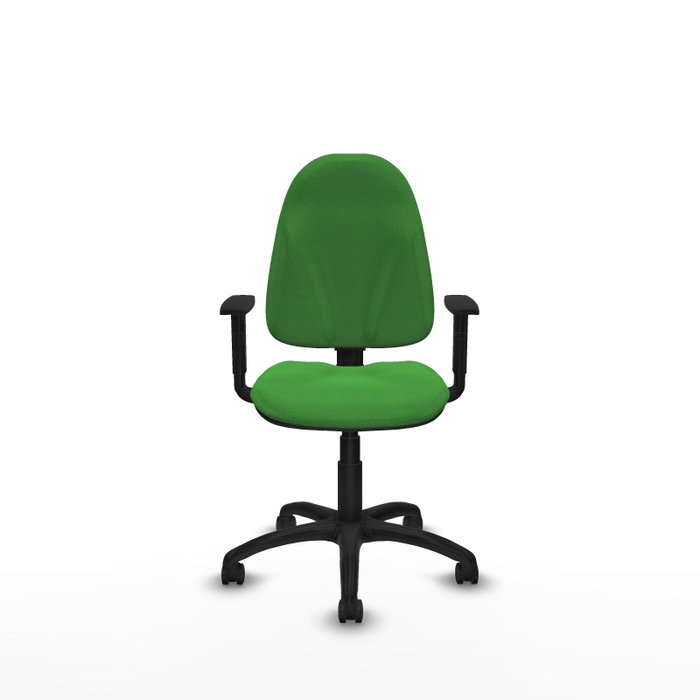 PIQUERAS Y CRESPO Silla de oficina Algarra Verde con mecanismo de doble maneta PIQUERAS Y CRESPO Silla de oficina Algarra Verde con mecanismo de doble maneta