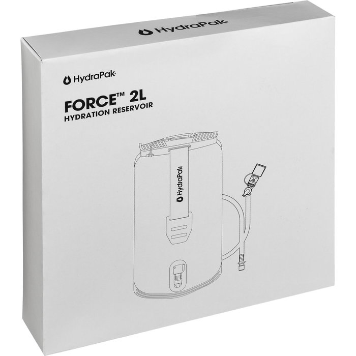 Hydrapak Force 2L Bolsa de hidratación marrón oscuro Hydrapak Force 2L Bolsa de hidratación marrón oscuro