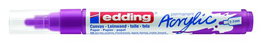 EDDING Marcador Acrylic 5100 Cónico (2-3 mm) Arándano (Set de 10)