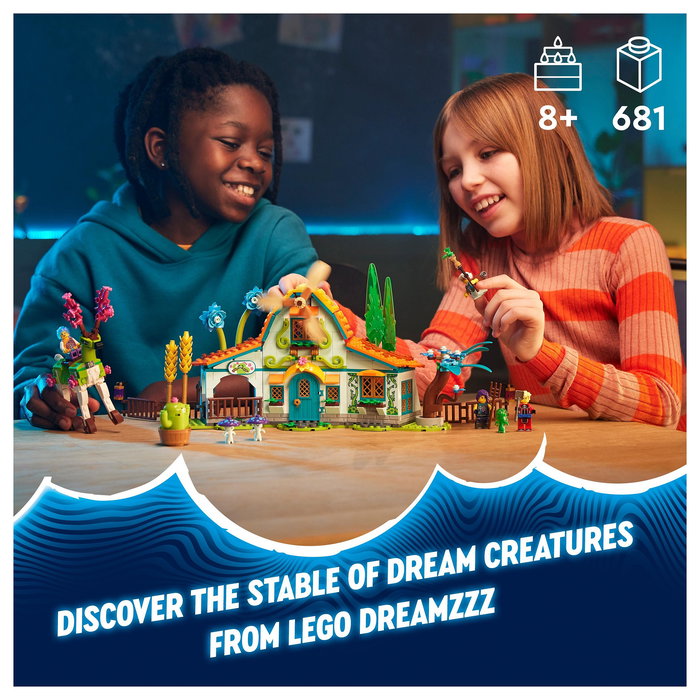 LEGO Dreamzzz Establo de Criaturas de los Sueños, Juego de Construcción, 681 Piezas, 8+ Años, Multicolor