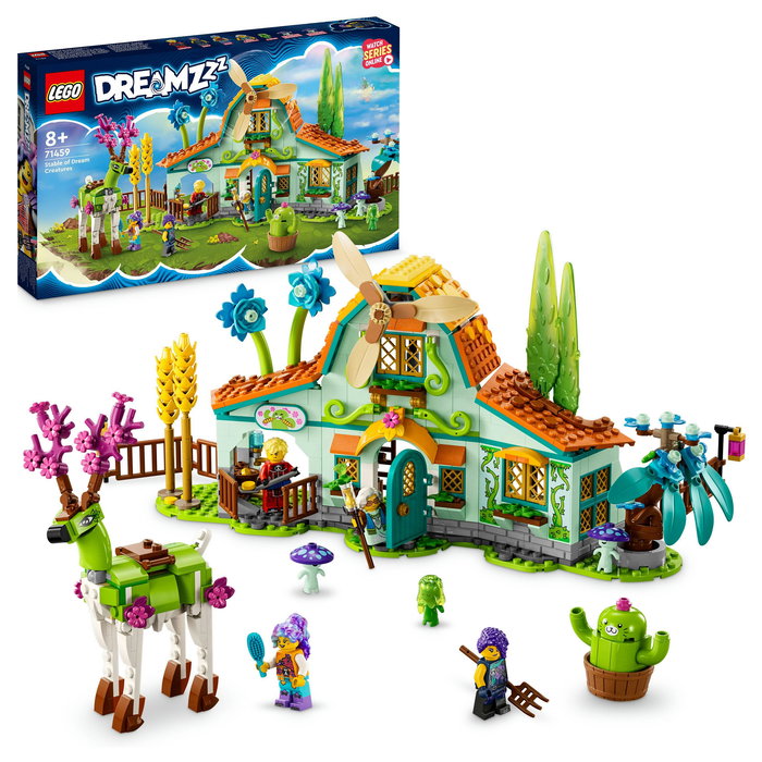 LEGO Dreamzzz Establo de Criaturas de los Sueños, Juego de Construcción, 681 Piezas, 8+ Años, Multicolor