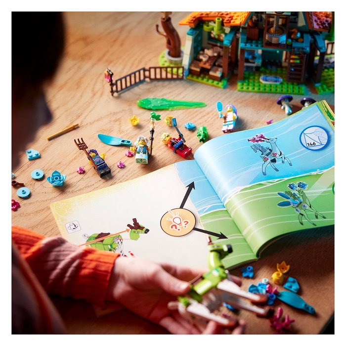 LEGO Dreamzzz Establo de Criaturas de los Sueños, Juego de Construcción, 681 Piezas, 8+ Años, Multicolor