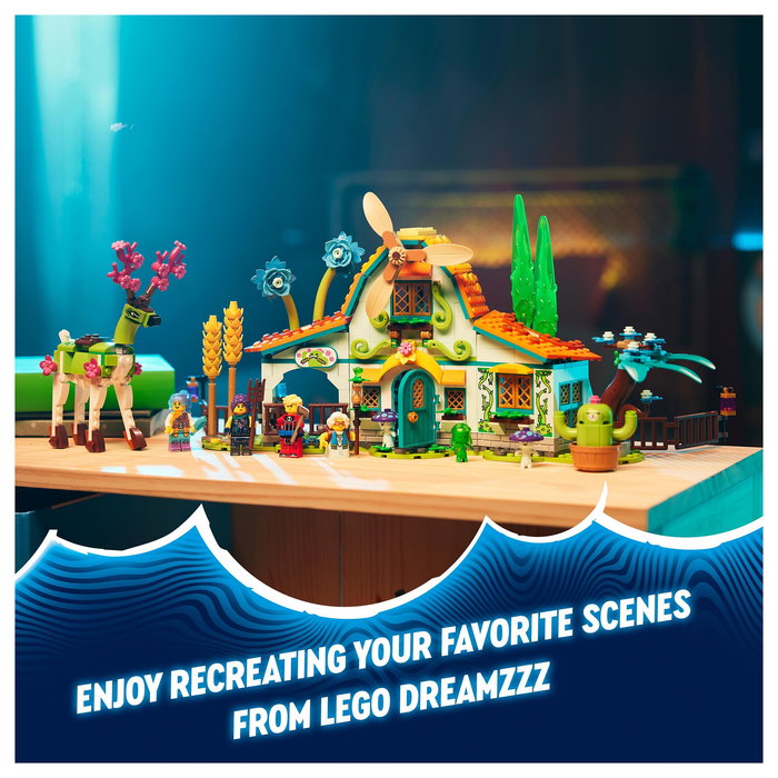 LEGO Dreamzzz Establo de Criaturas de los Sueños, Juego de Construcción, 681 Piezas, 8+ Años, Multicolor