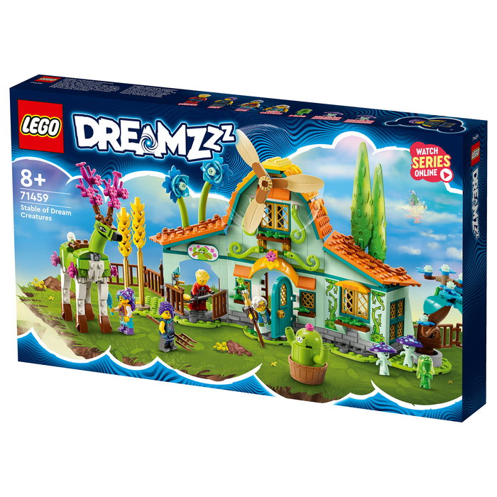 LEGO Dreamzzz Establo de Criaturas de los Sueños, Juego de Construcción, 681 Piezas, 8+ Años, Multicolor