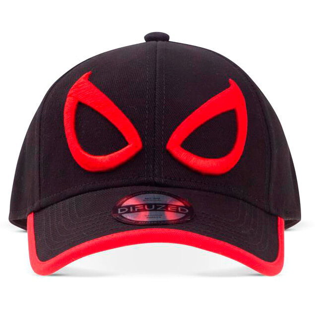 DIFUZED Gorra Minimal Eyes Spiderman Marvel 100% Algodón