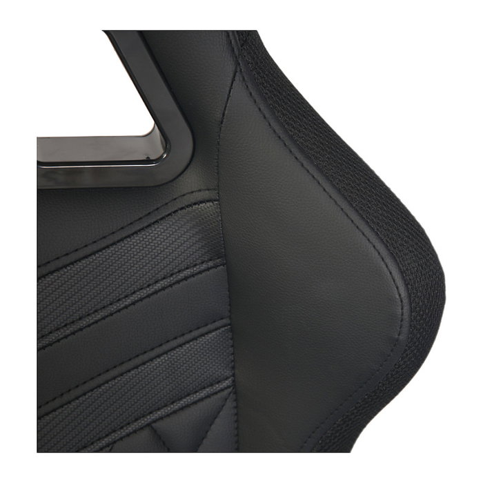 Deltaco Gaming DC410 Silla Gaming Ergonómica, Negro, Respaldo Ajustable 90-180°, Asiento y Respaldo Acolchados, Peso Máx. 120 kg, Altura Máx. 185 cm, Reposabrazos 2D