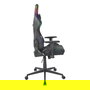 Deltaco Gaming DC410 Silla Gaming Ergonómica, Negro, Respaldo Ajustable 90-180°, Asiento y Respaldo Acolchados, Peso Máx. 120 kg, Altura Máx. 185 cm, Reposabrazos 2D