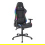Deltaco Gaming DC410 Silla Gaming Ergonómica, Negro, Respaldo Ajustable 90-180°, Asiento y Respaldo Acolchados, Peso Máx. 120 kg, Altura Máx. 185 cm, Reposabrazos 2D