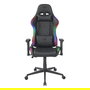 Deltaco Gaming DC410 Silla Gaming Ergonómica, Negro, Respaldo Ajustable 90-180°, Asiento y Respaldo Acolchados, Peso Máx. 120 kg, Altura Máx. 185 cm, Reposabrazos 2D
