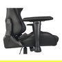 Deltaco Gaming DC410 Silla Gaming Ergonómica, Negro, Respaldo Ajustable 90-180°, Asiento y Respaldo Acolchados, Peso Máx. 120 kg, Altura Máx. 185 cm, Reposabrazos 2D