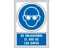 Syssa Señal de Obligacion Obligatorio Uso Gafas PVC 245x345 mm