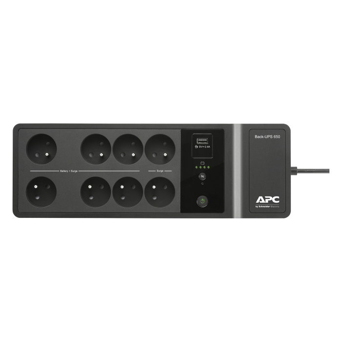 APC Back-UPS BE650G2-FR 650VA 400W Negro APC Back-UPS BE650G2-FR 650VA 400W Negro