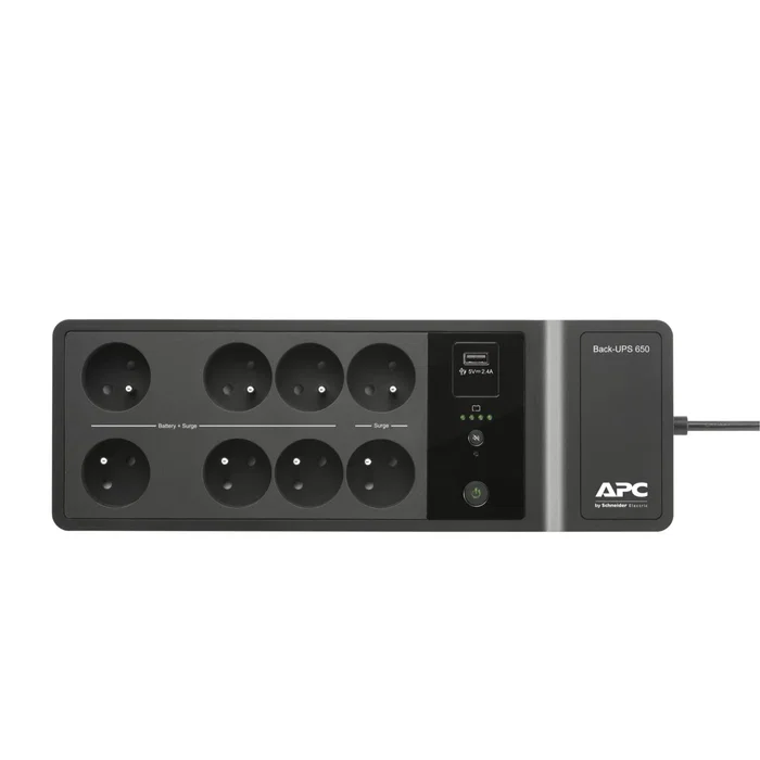 APC Back-UPS BE650G2-FR 650VA 400W Negro