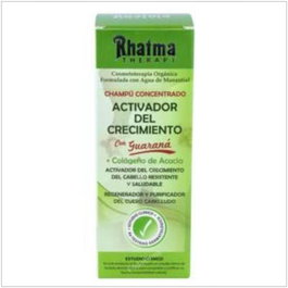 RHATMA Champú Activador del Crecimiento con Guaraná, Ginseng y Aloe Vera 100 ml - Para Cabello