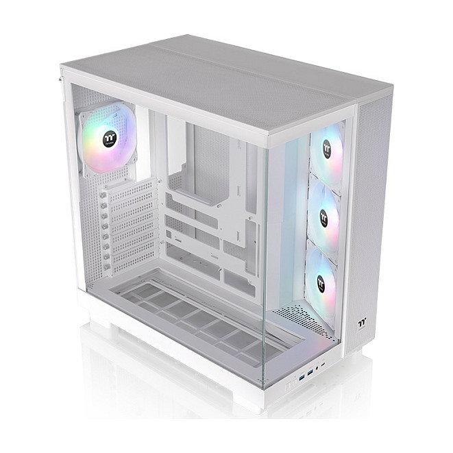Thermaltake Chasis View 380 XL TG ARGB, Blanco, Ref: CA-11E-00M6WN-00