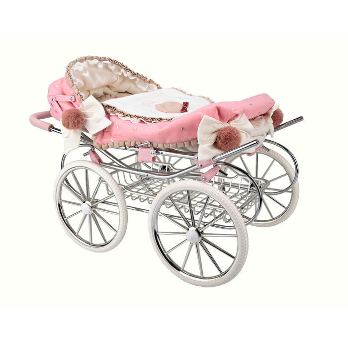 Muñecas Arias Coche Capota Reborn de Paris 42x72x93 cm con bolso