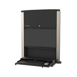 Ergotron CareFit Soporte de monitor brazo ajustable Sit-Stand 24" - 27" (609.6 - 685.8 mm) negro mate, gestión de cables, carga 33.5 kg