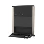 Ergotron CareFit Soporte de monitor brazo ajustable Sit-Stand 24" - 27" (609.6 - 685.8 mm) negro mate, gestión de cables, carga 33.5 kg