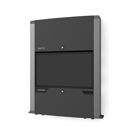 Ergotron CareFit Soporte de monitor brazo ajustable Sit-Stand 24" - 27" (609.6 - 685.8 mm) negro mate, gestión de cables, carga 33.5 kg
