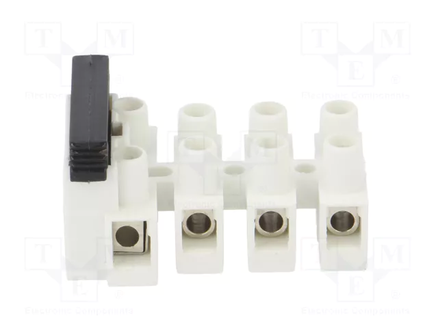 BM GROUP Bloque de bornas de alimentación blanco 450V 8 bornas