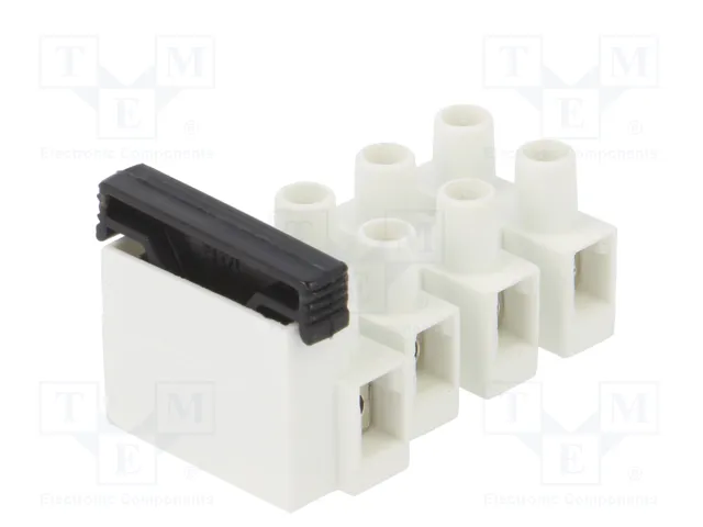 BM GROUP Bloque de bornas de alimentación blanco 450V 8 bornas