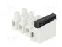 BM GROUP Bloque de bornas de alimentación blanco 450V 8 bornas