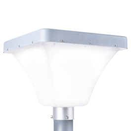 Farola LED Solar Rectangular 45W para Jardines, Alumbrado Público IP65