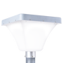 Farola LED Solar Rectangular 45W para Jardines, Alumbrado Público IP65