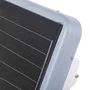 SolarTech Farola LED Solar Rectangular para Jardín 45W, Sensor Crepuscular, Mando a Distancia, IP65, Blanco Frío 6000K