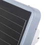 SolarTech Farola LED Solar Rectangular para Jardín 45W, Sensor Crepuscular, Mando a Distancia, IP65, Blanco Frío 6000K