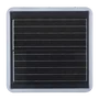 SolarTech Farola LED Solar Rectangular para Jardín 45W, Sensor Crepuscular, Mando a Distancia, IP65, Blanco Frío 6000K