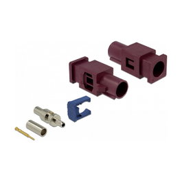 DeLOCK 89758 Conector coaxial FAKRA D Macho
