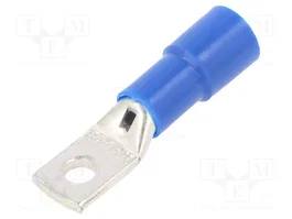 BM GROUP Terminal de anillo tubular aislado M5 16mm² azul