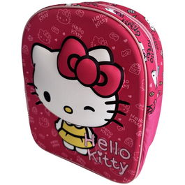 MANENTI Mochila 3D My Style Hello Kitty 29cm Color Rosa Tamaño 24x29x9,5cm