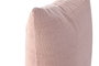 DKD Home Decor Cojín Urban Basic Colors Rosa Palo 45 x 45 cm (2 Unidades)