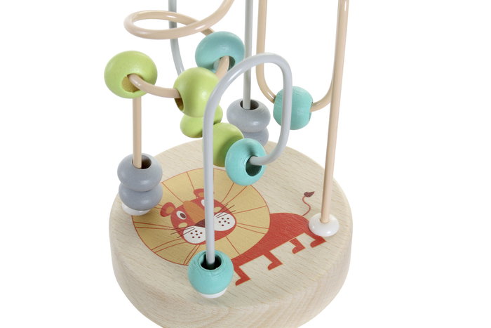 DKD Home Decor Juego de Mesa Educativo para Niños, Animales y Laberinto, Multicolor, Madera, 9 x 9 x 12 cm (4 Unidades) DKD Home Decor Juego de Mesa Educativo para Niños, Animales y Laberinto, Multicolor, Madera, 9 x 9 x 12 cm (4 Unidades)