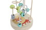 DKD Home Decor Juego de Mesa Educativo para Niños, Animales y Laberinto, Multicolor, Madera, 9 x 9 x 12 cm (4 Unidades)