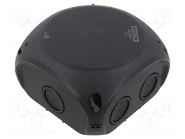 HENSEL Caja de conexiones ENYCASE® negra