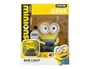 Wondee Lampara Minions Bob Icon Light - Figura Luminosa Oficial de Minions con Gafas y Mono Azul, Luz Ambiental para Dormitorio, Escritorio o Gaming