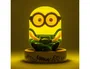 Wondee Lampara Minions Bob Icon Light - Figura Luminosa Oficial de Minions con Gafas y Mono Azul, Luz Ambiental para Dormitorio, Escritorio o Gaming