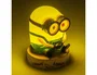 Wondee Lampara Minions Bob Icon Light - Figura Luminosa Oficial de Minions con Gafas y Mono Azul, Luz Ambiental para Dormitorio, Escritorio o Gaming