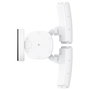 EUFY Floodlight E340: Cámara de Seguridad con Foco y Cámara Doble de 360°, 2000 Lúmenes, Wi-Fi, IP65, Compatible con HomeBase 3, Alexa, Sin Cuota Mensual