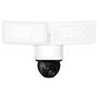 EUFY Floodlight E340: Cámara de Seguridad con Foco y Cámara Doble de 360°, 2000 Lúmenes, Wi-Fi, IP65, Compatible con HomeBase 3, Alexa, Sin Cuota Mensual