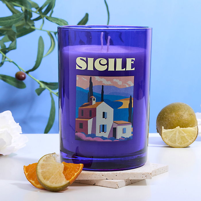 Home Deco Factory Vela Perfumada Viaje H.14,5 cm