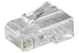 Lanview Conector RJ45 para Cable Plano, 8 Pines