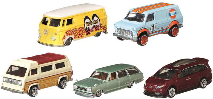 Mattel Coche Clásico Hot Wheels Premium Escala 1:64 - Modelos Surtidos