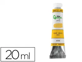Liderpapel Pintura al Óleo Tubo de Aluminio 20 ml Color Amarillo