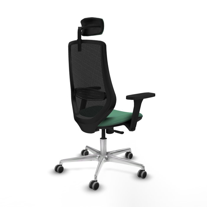 PIQUERAS Y CRESPO Silla de oficina Mardos con Mecanismo Sincro Verde esmeralda y Negro PIQUERAS Y CRESPO Silla de oficina Mardos con Mecanismo Sincro Verde esmeralda y Negro