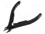 LINDSTRÖM Alicates de corte lateral ESD pavonados 112,5 mm